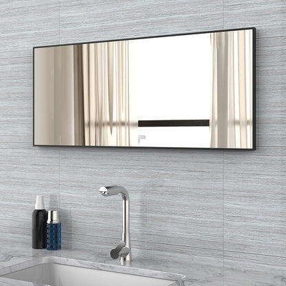 Square Lighted Vanity Mirror with USB Charging Port