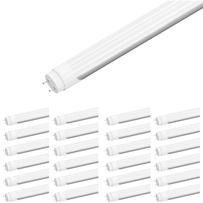 Reliable 4ft LED Tube Light - 18W, 5000K, 2340 Lumens, Hybrid Tube (25-Pack)