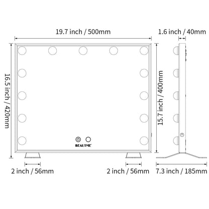 Hollywood Vanity Mirror with 13pcs LED Lights