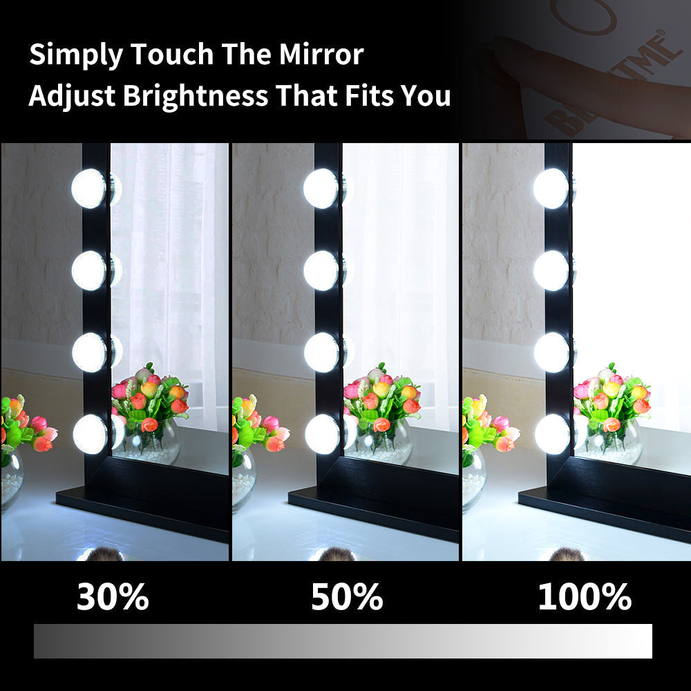 Hollywood Vanity Mirror with 15pcs LED Lights