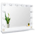 Hollywood Style Lighted Vanity Mirror, Tabletop Makeup Mirror with Dimmer Lights, Touch control Large Cosmetic Mirror