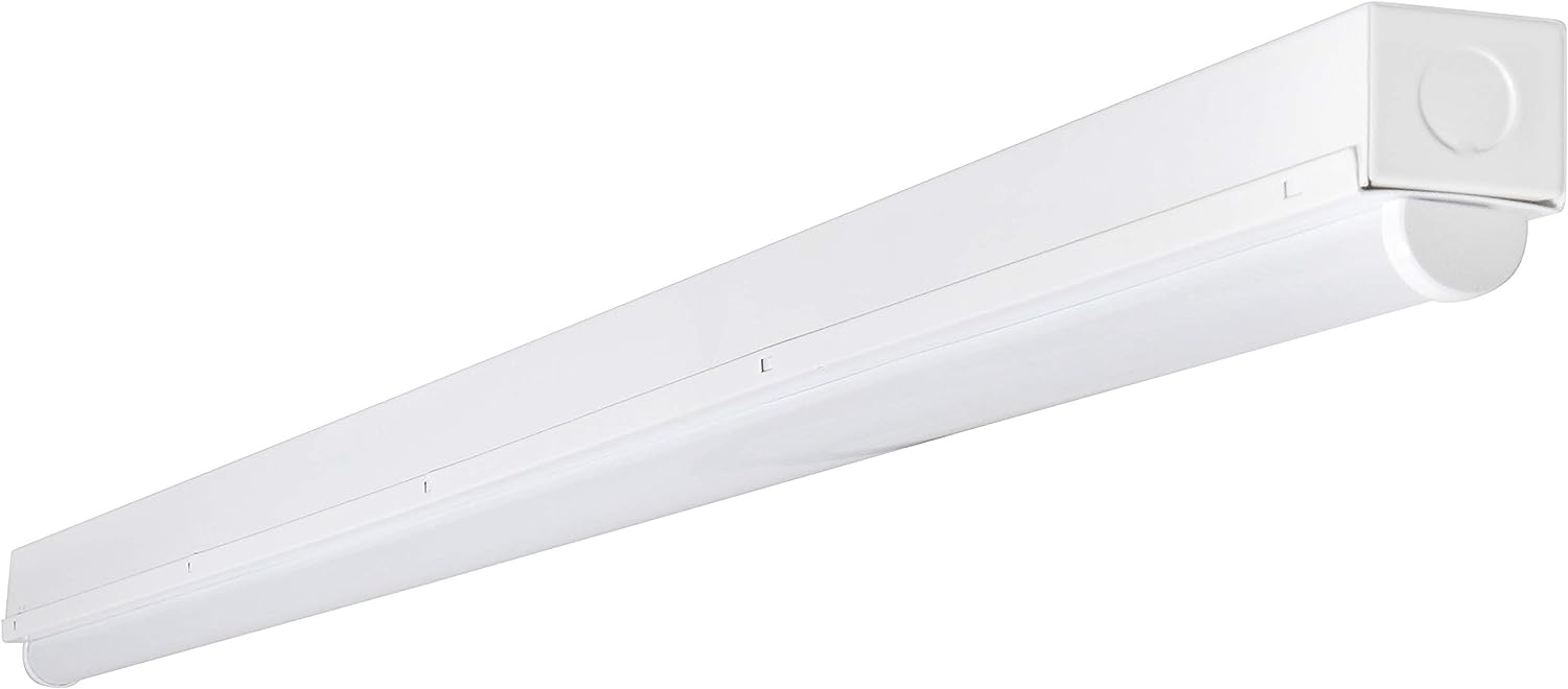 Versatile 8ft LED Strip Light - 60W/70W/80W, 3500K/4000K/5000K, Linkable (4-Pack)