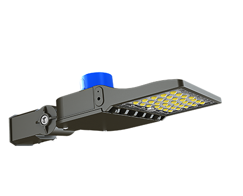 LED Shoebox Light Fixtures - 200W, 5000K - Direct Mount, 28000 Lumens