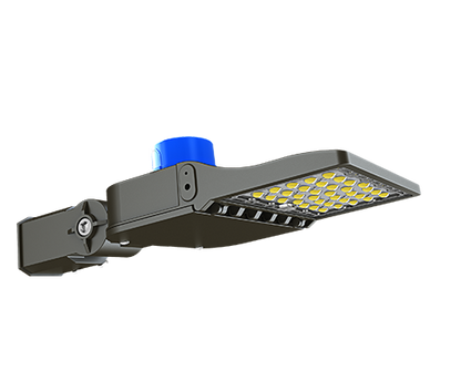 LED Shoebox Light Fixtures - 200W, 5000K - Direct Mount, 28000 Lumens