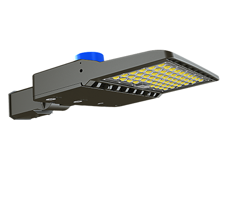 LED Shoebox Light Fixtures - 200W, 5000K - Direct Mount, 28000 Lumens