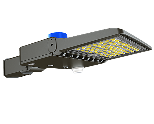 LED Shoebox Light Fixtures - 200W, 5000K - Direct Mount, 28000 Lumens