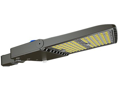 LED Shoebox Light Fixtures - 200W, 5000K - Direct Mount, 28000 Lumens