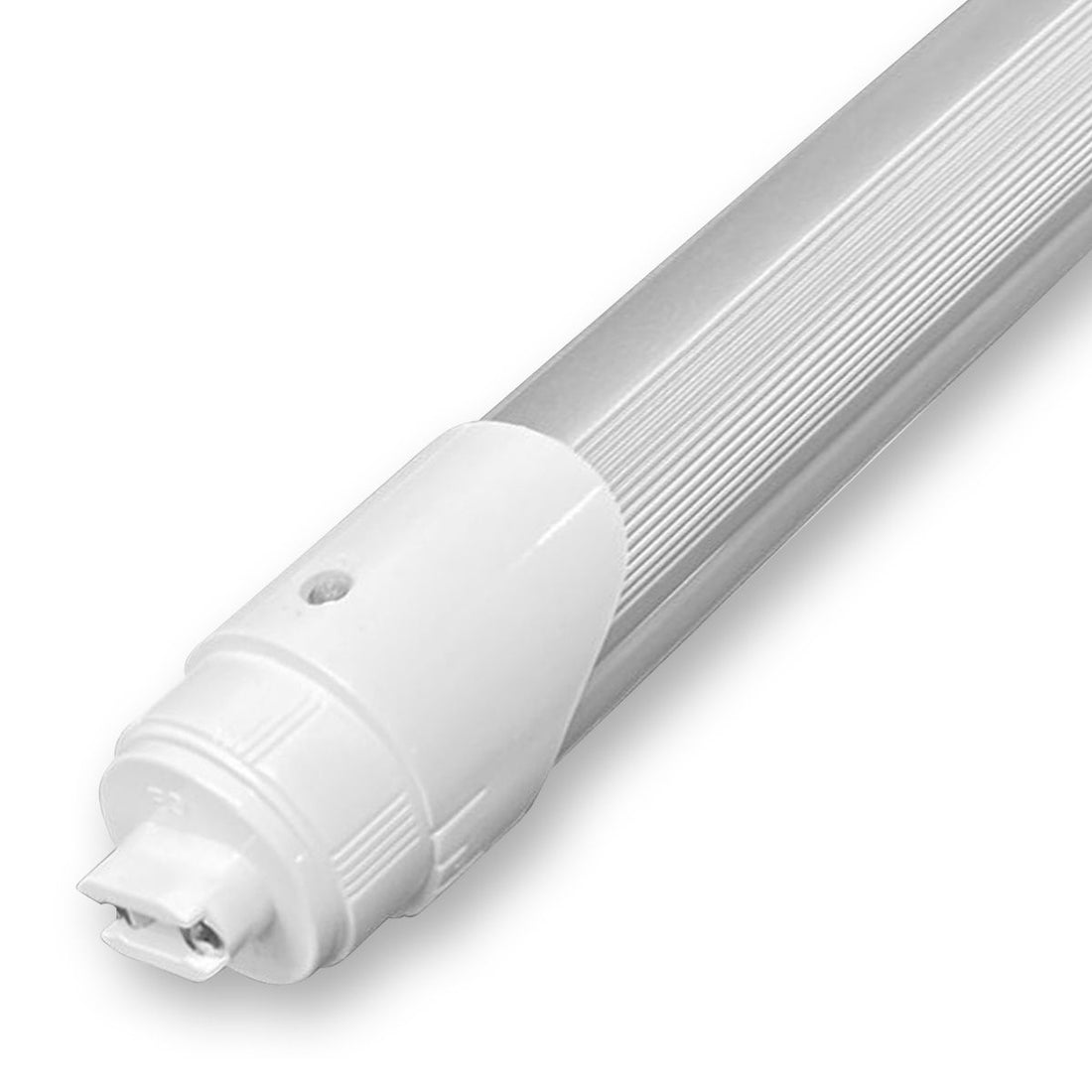 Durable 8ft LED Tube Light - 40W, 5000K, 5000 Lumens, Frosted Cover, R17D (25-Pack)