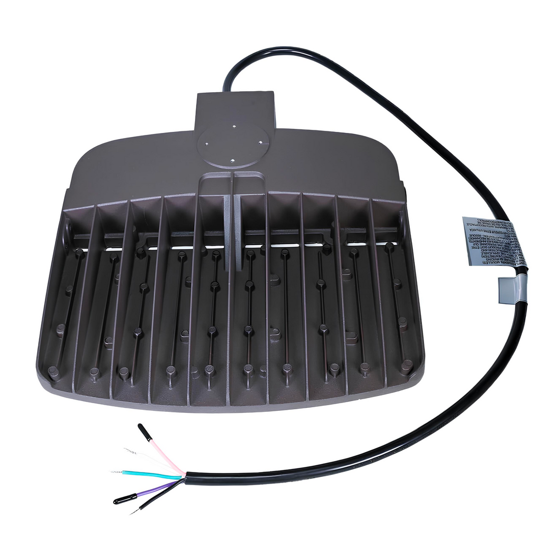 Versatile LED Shoebox Light - Slipfitter Mount - 100W/150W, 5000K, 19500 Lumens, 120-277VAC, Dimmable, IP66, UL Listed, DLC Premium Listed (5 Years Warranty)