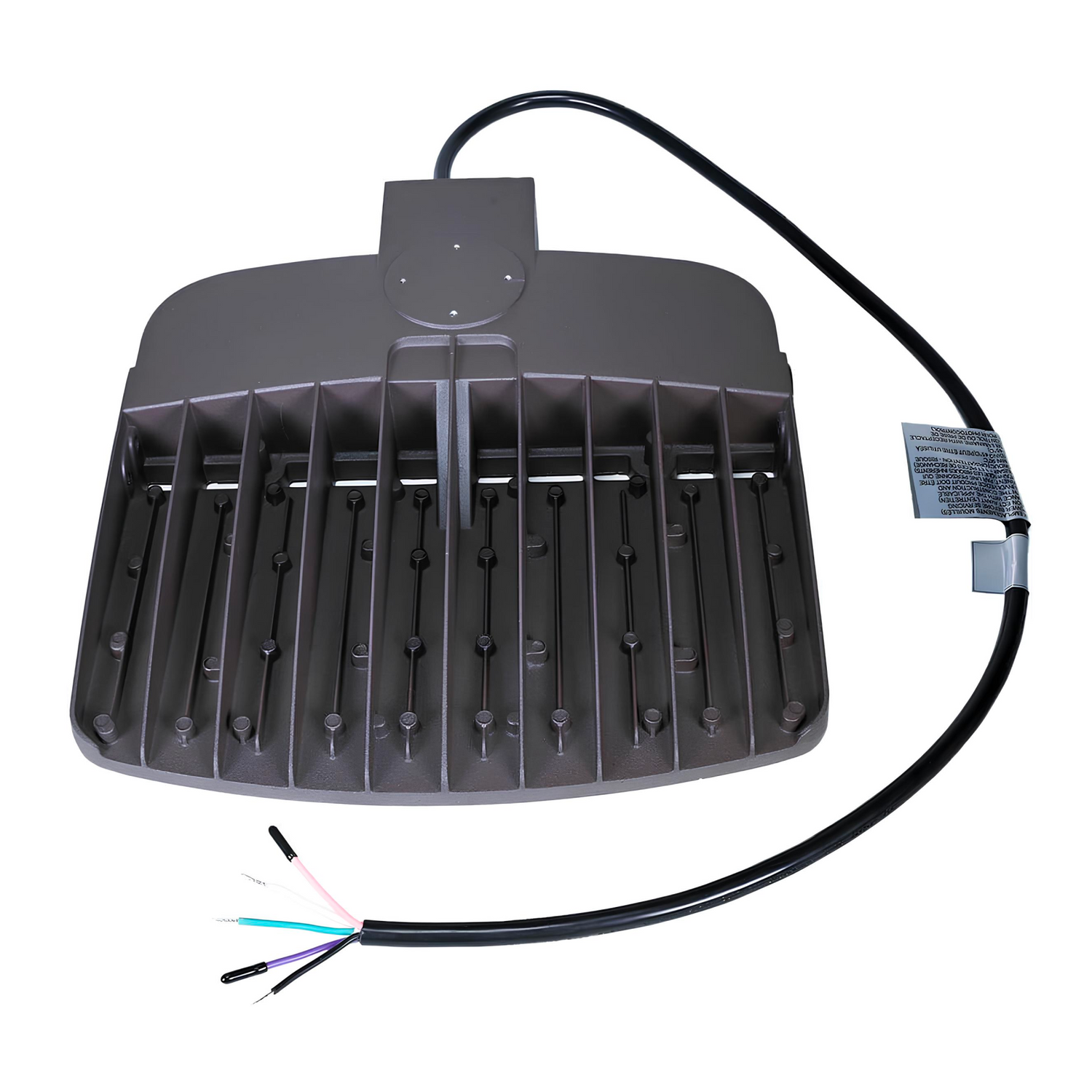 Efficient LED Shoebox Light - Direct Mount - 100W/150W, 5000K, 19500 Lumens, 120-277VAC, Dimmable, IP66, UL Listed, DLC Premium Listed (5 Years Warranty)