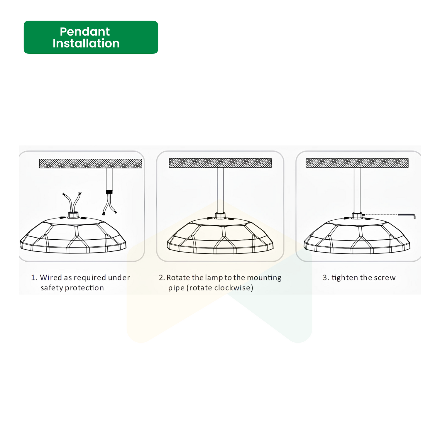 Adjustable UFO High Bay Light - 100W/120W/150W