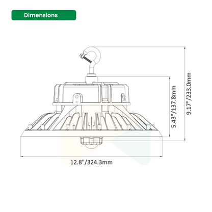 Adjustable UFO High Bay Light - 180W/200W/240W