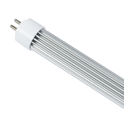 High-Performance UL Type B T8 LED Tube - 4ft, 18W, 3000K, 149 Lumens, Aluminum Housing, Non-Dimming, Clear Lens - 30 Pack