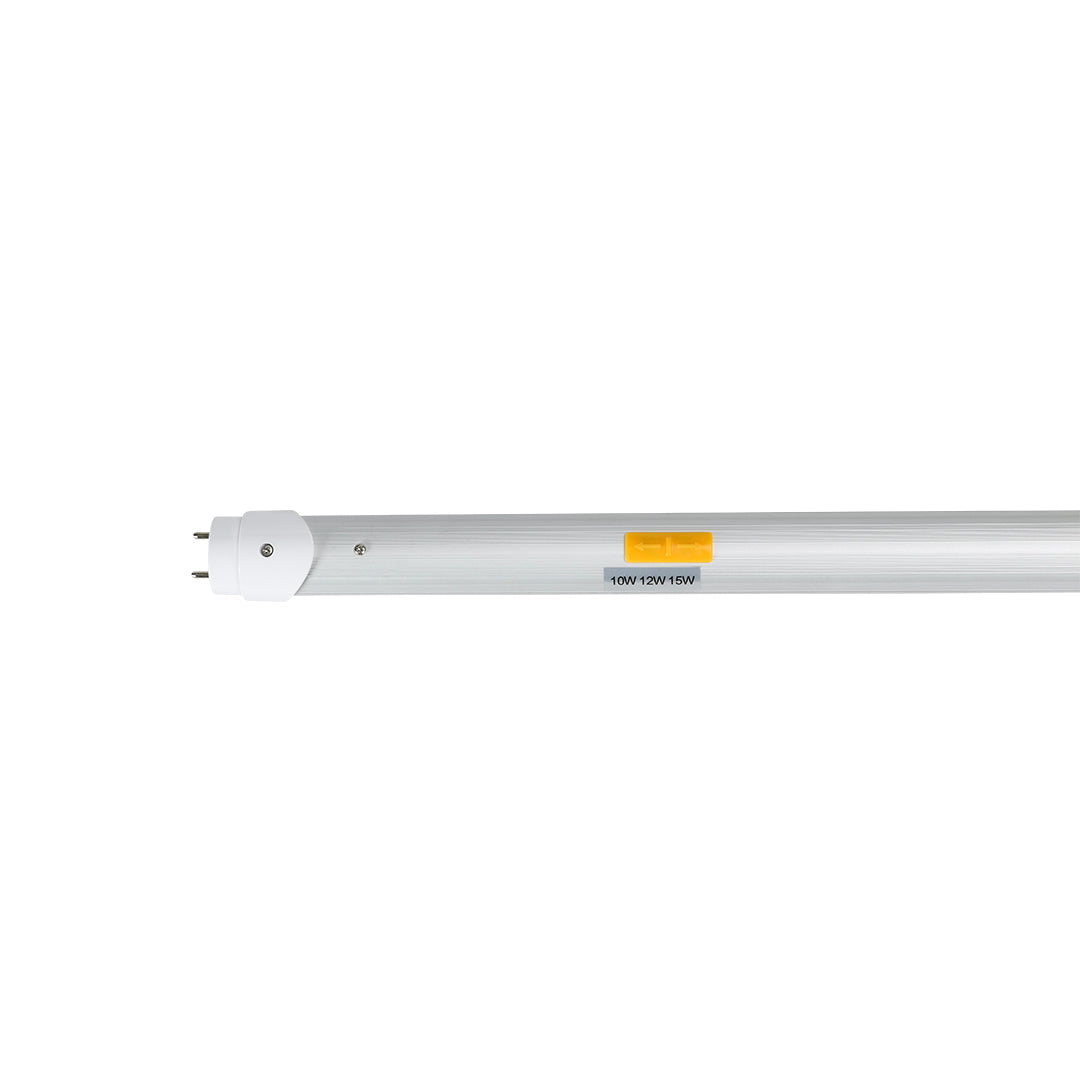 T8 LED Tube Light - 4ft, 12W, 5000K, 1650 Lumens, Ballast Compatible, Plug and Play, Aluminum Housing - 42 Pack