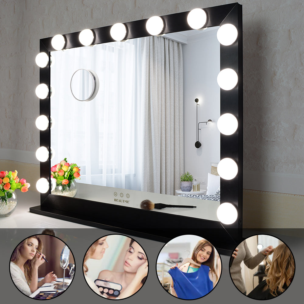 Hollywood Vanity Mirror with 15pcs LED Lights