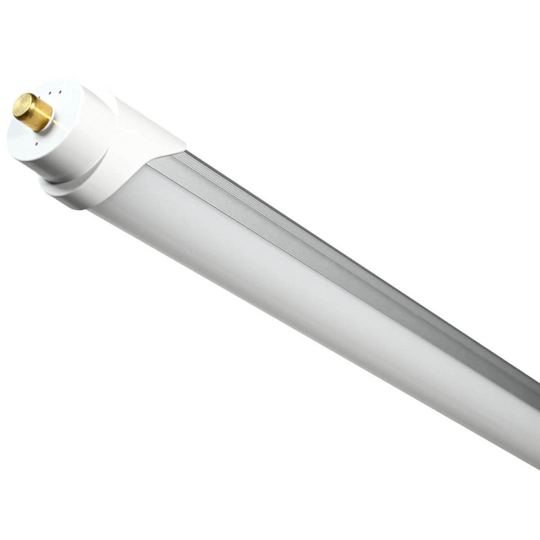 High-Performance 8ft LED Tube Light - 40W, 4000K, 5000 Lumens, Frosted Cover (25-Pack)